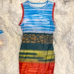 Stylish bodycon summer dress